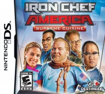 Iron Chef America - Supreme Cuisine (USA) box cover front